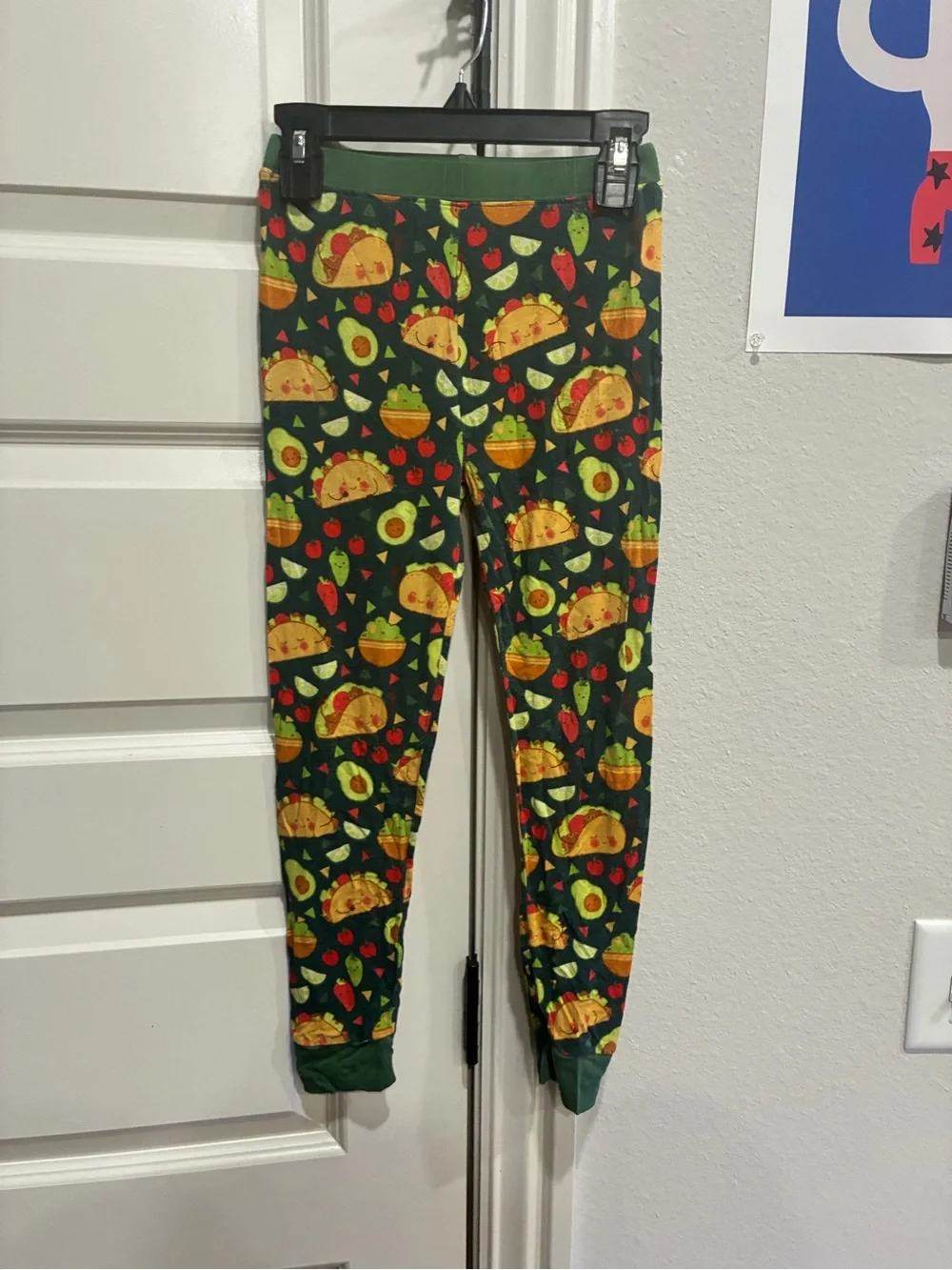 Little Sleepies Green Taco & Avocado Kids Pajama Set